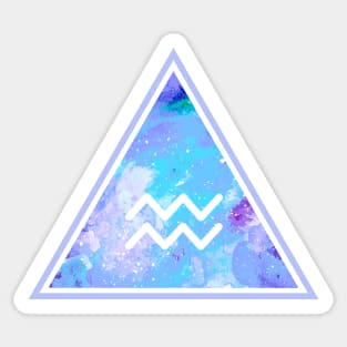 Pastel Aquarius Sticker